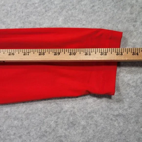 Chicago Blackhawks Mens XL Fanatics 1/4 Zip Red Long Sleeve Blade Collar - Picture 8 of 8